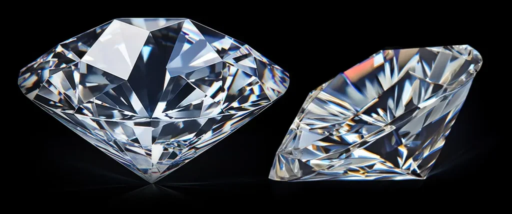 Two diamonds